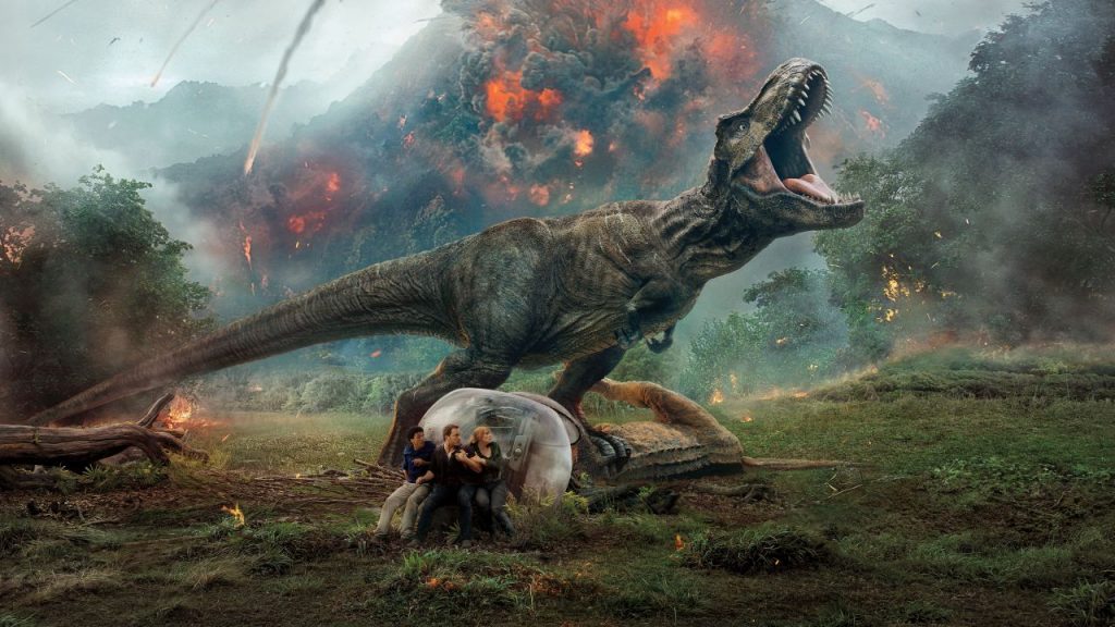 Fallen Kingdom, the dinosaur roars