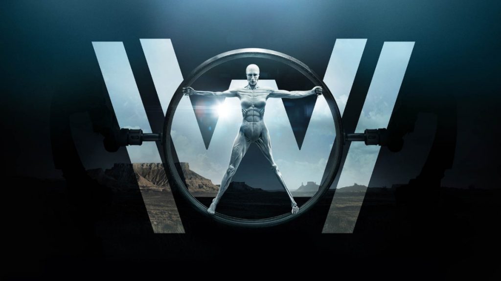 Westworld, a man in a circle