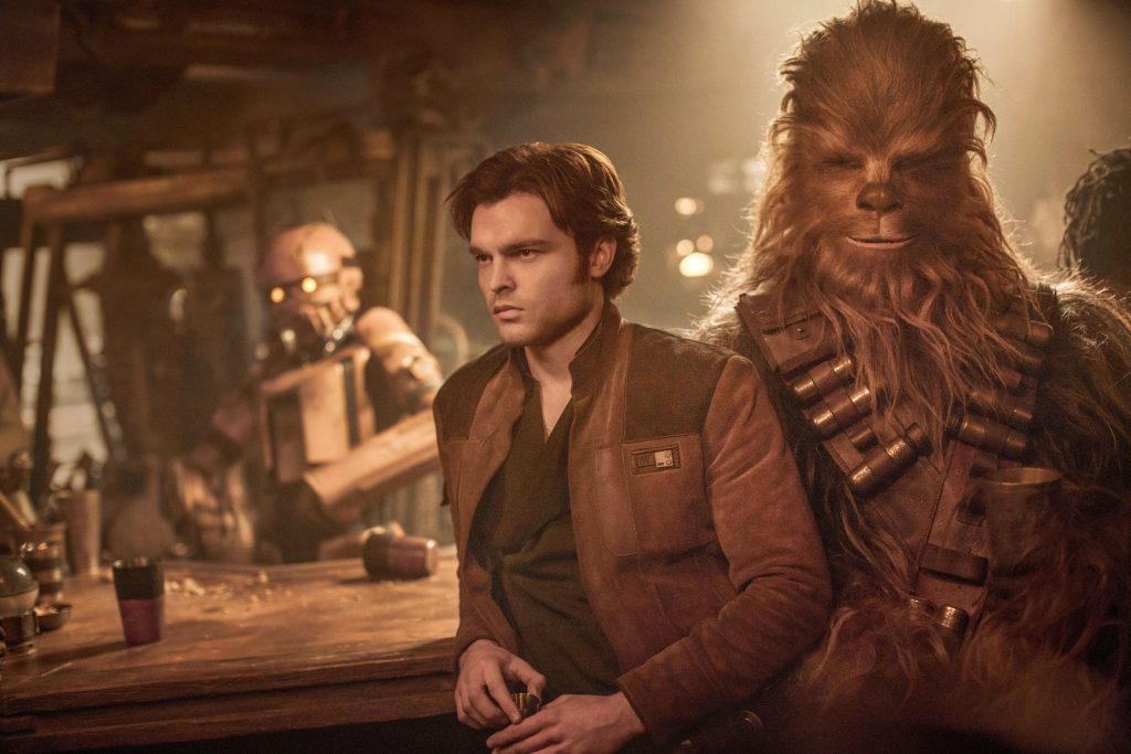 Solo, man and alien