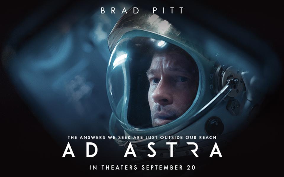 Ad Astra, a man in a spacesuit