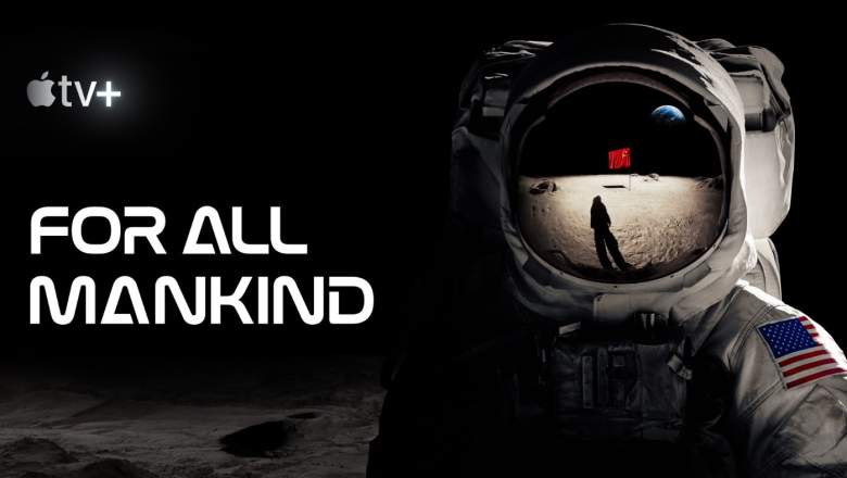 For All Mankind, a man in a spacesuit