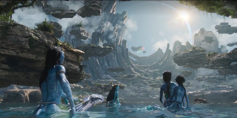 Avatar 2, A few aliens on a water planet