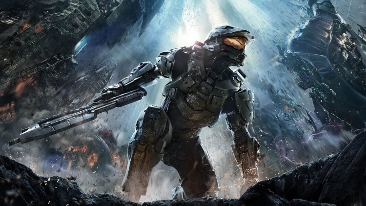 Halo: Master Chief, A man in a space battle suit